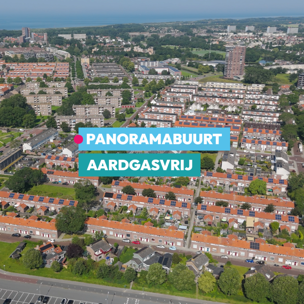 Panoramabuurt Aardgasvrij in Vlissingen.